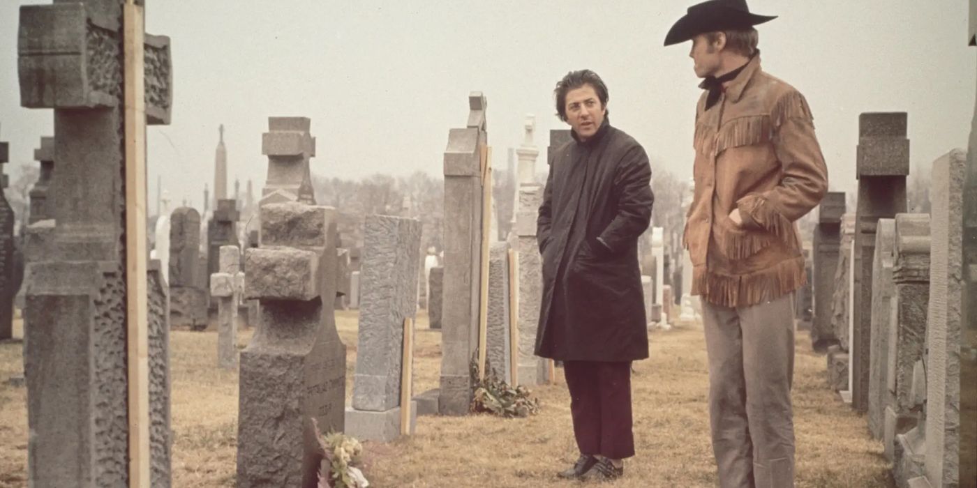 Dustin Hoffman et Jon Voight dans Midnight Cowboy