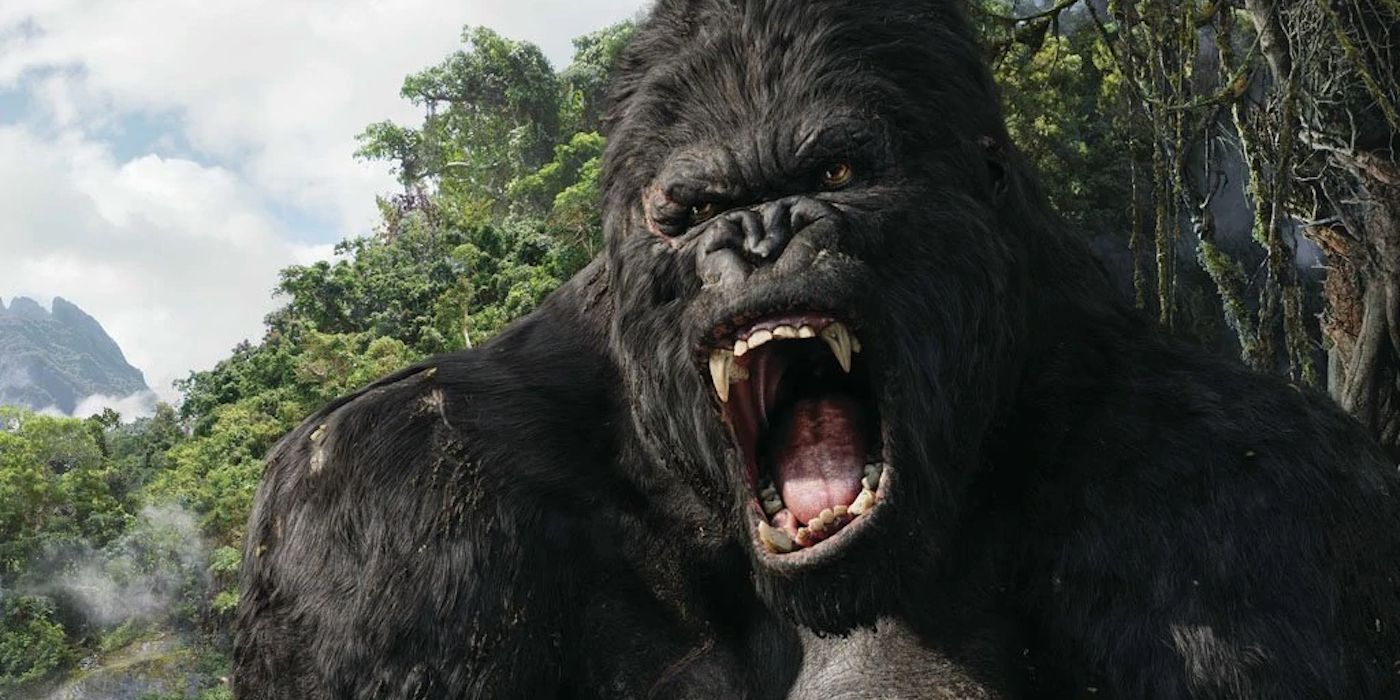 King Kong rugissant à King Kong (2005)