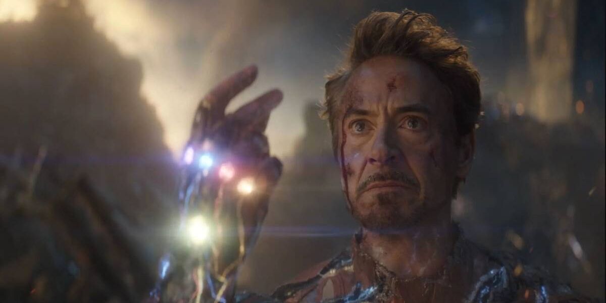 Robert Downey Jr. dans le rôle d'Iron Man dans Avengers : Endgame