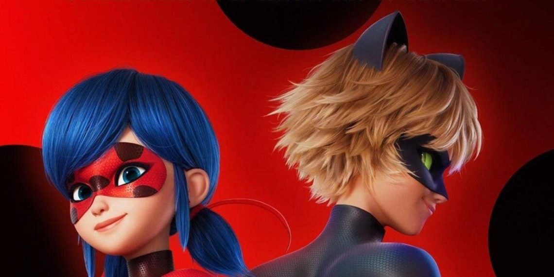 Miraculous Ladybug and Cat Noir Poster Cropped