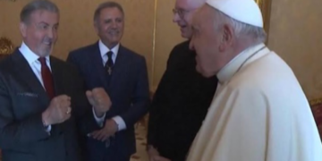 Stallone, Papa Francesco