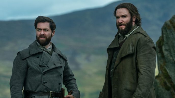 Richard Rankin and Diarmuid Murtagh standing together