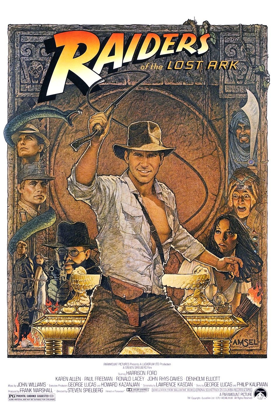 Indiana Jones et les aventuriers de l'arche perdue Poster