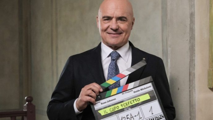 Le patron parfait, le tournage de la série Netflix avec Luca Zingaretti a commencé