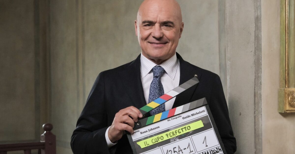 Le patron parfait, le tournage de la série Netflix avec Luca Zingaretti a commencé