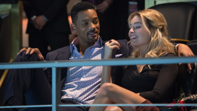 Margot Robbie and Will Smith in Focus