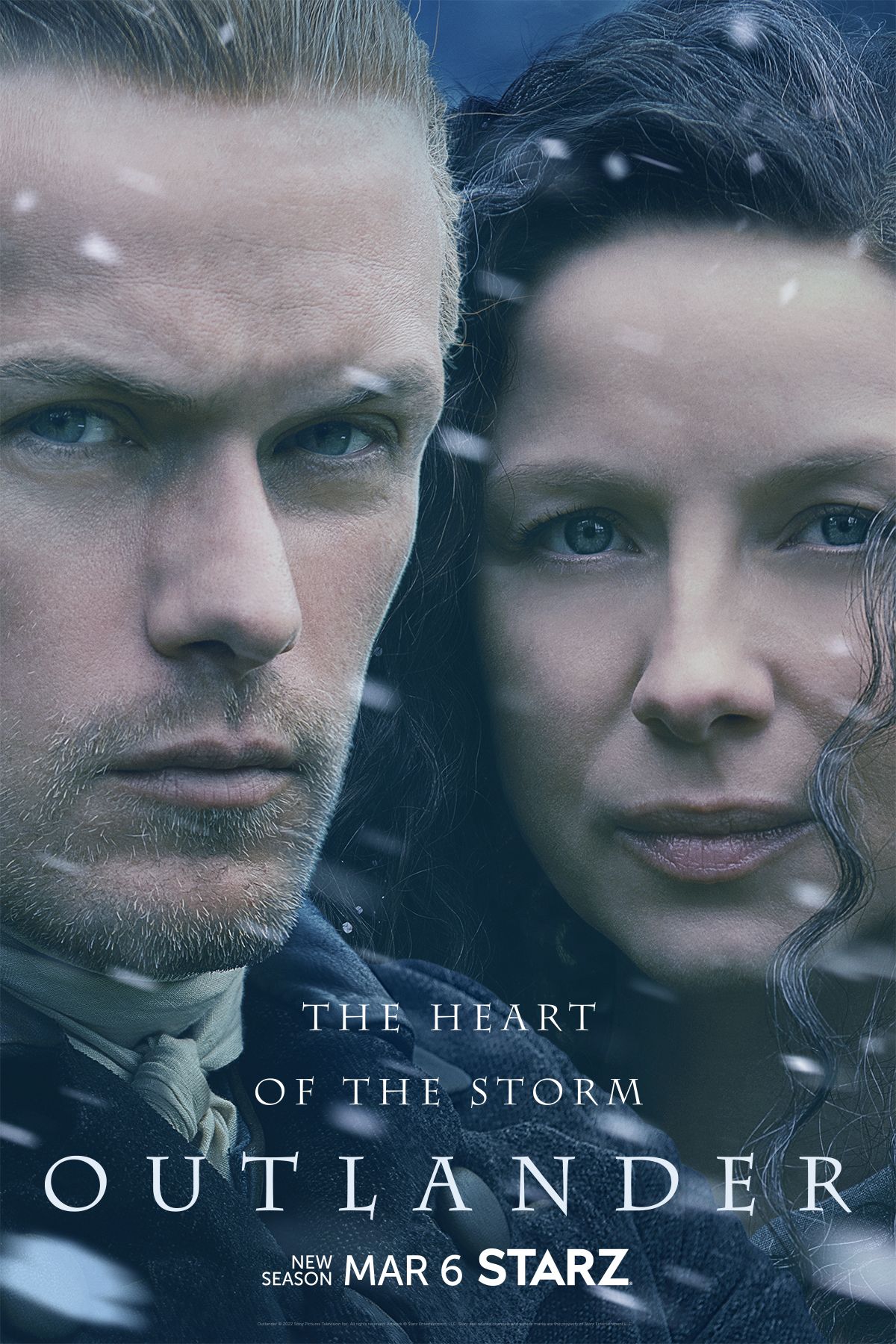 Affiche de la télévision Outlander