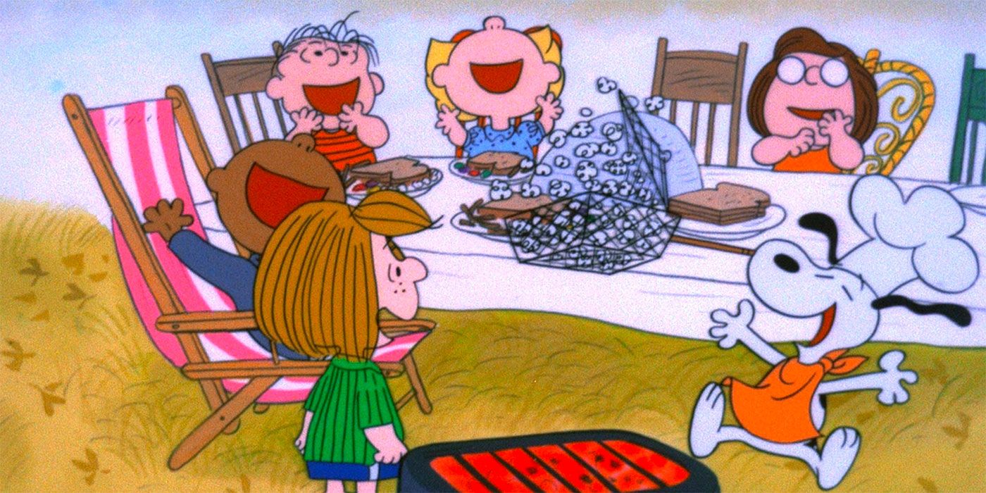 Le dîner de Thanksgiving de Peppermint Patty dans A Charlie Brown Thanksgiving