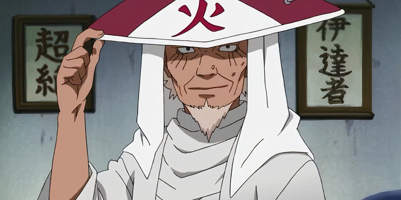 Le Troisième Hokage - Hiruzen Sarutobi, dans Naruto.