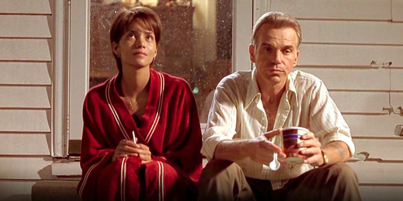 Billy Thornton et Halle Berry dégustent une glace au Monster's Ball.