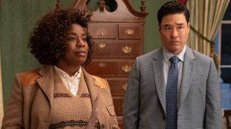 Randal Park and Uzo Aduba in The Residence