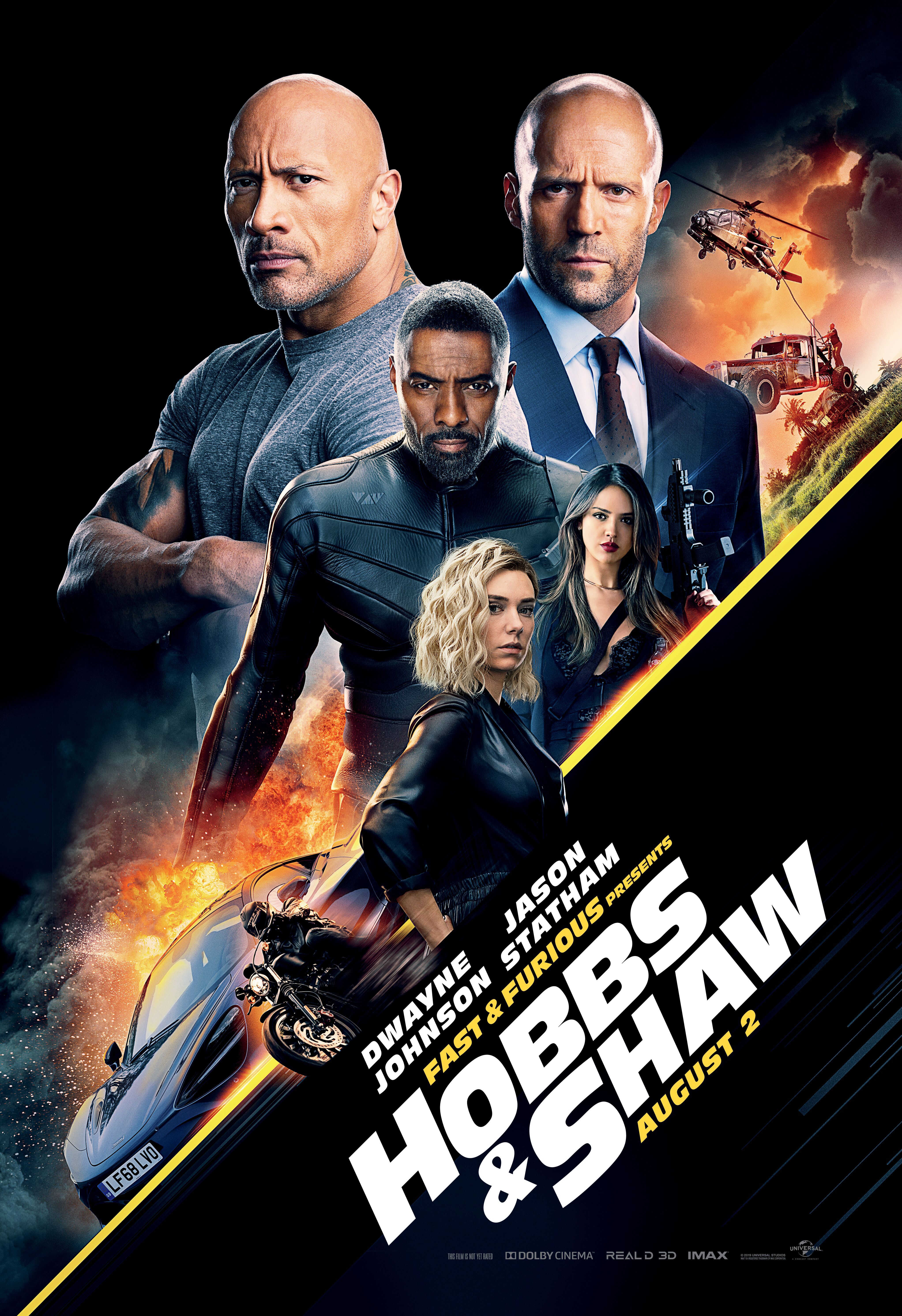 Fast and Furious présente l'affiche du film Hobbs & Shaw