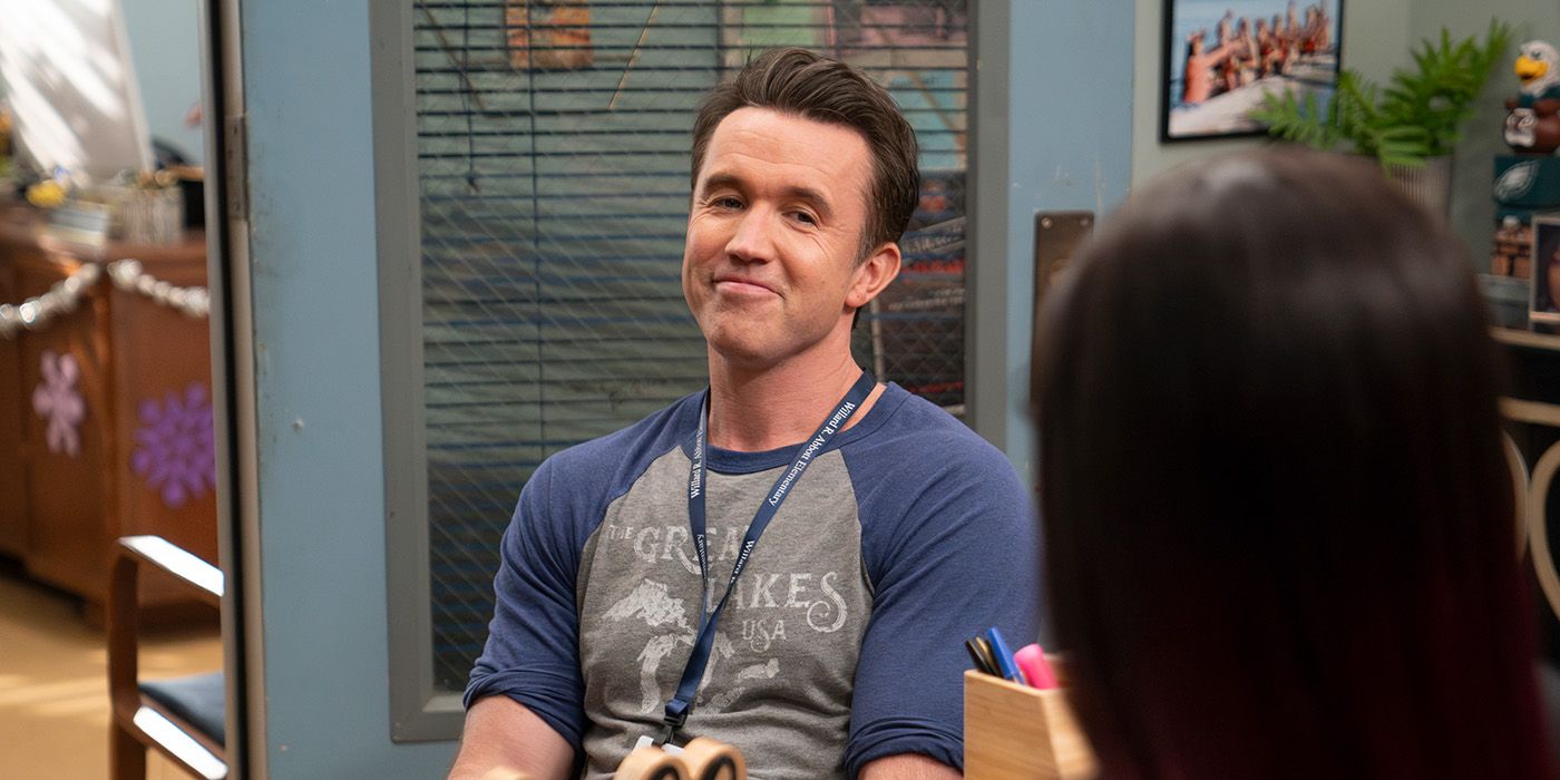 ROB MCELHENNEY in the Abbott Elementary Its Always Sunny Crossover episode