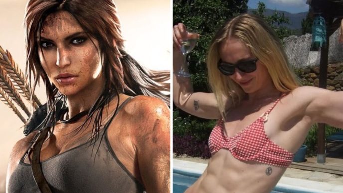 Tomb Raider - La serie: Sophie Turner rivela il suo nuovo fisico da urlo